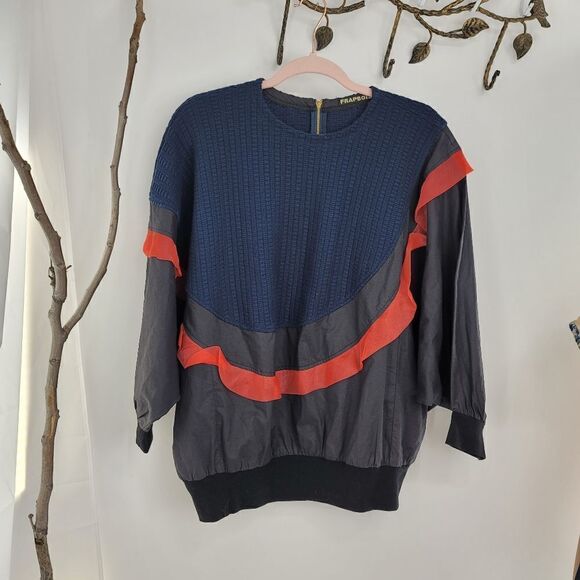 Frapbois 80s retro inspired top - Picture 1 of 7